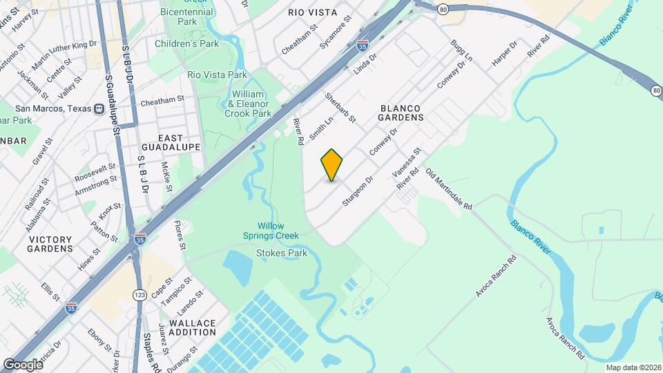 617 Conway Dr Map and Location Details