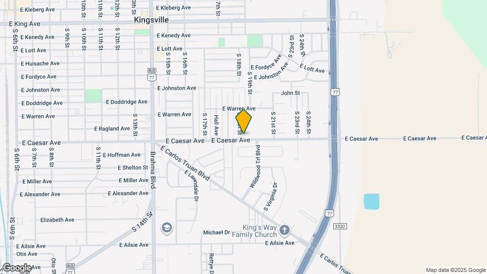 1030 S 18th St Map and Location Details