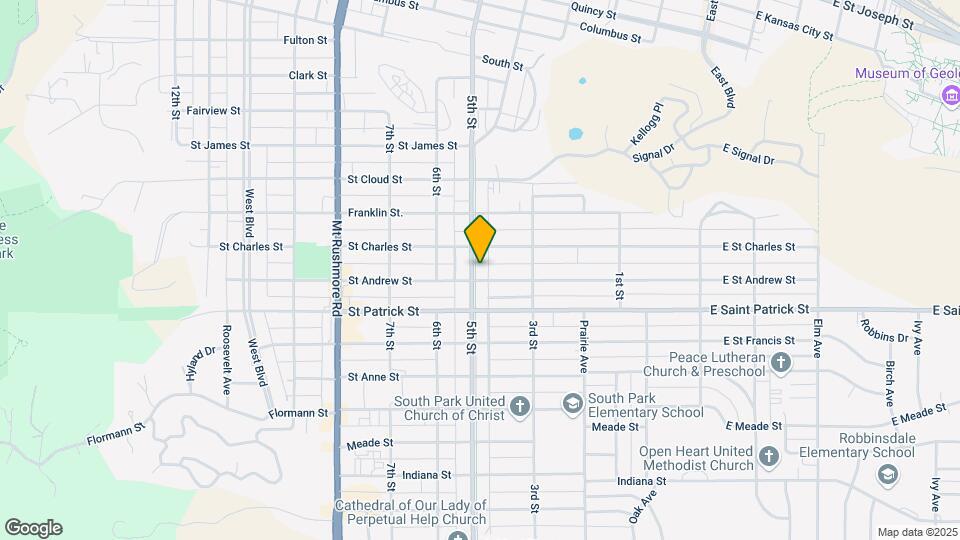 1718 5th St Map and Location Details