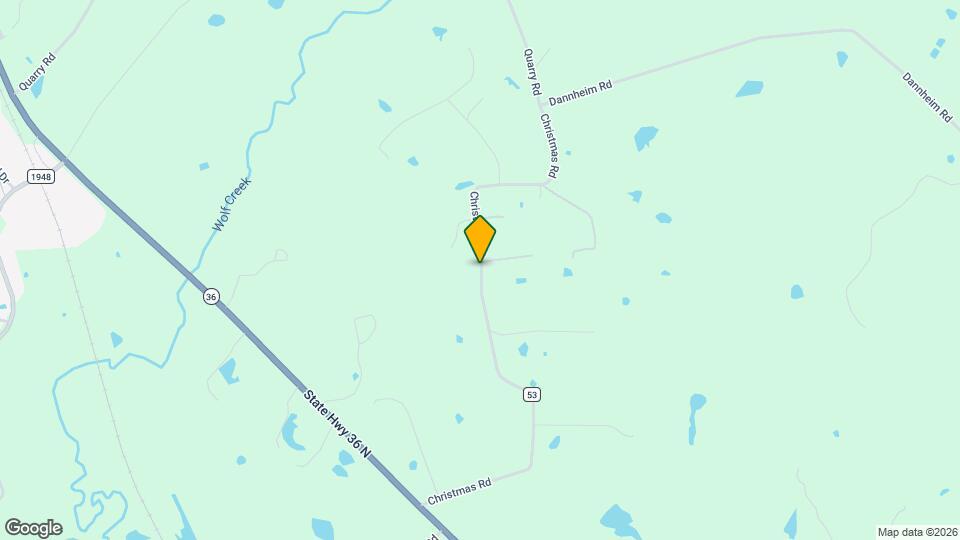 879 Christmas Rd Map and Location Details