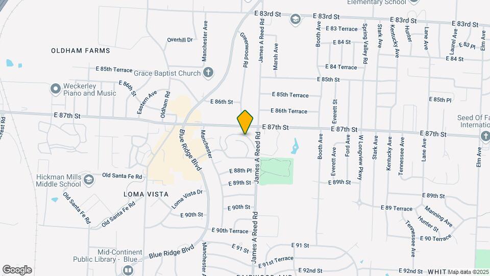 8027 E 88th St Map and Location Details