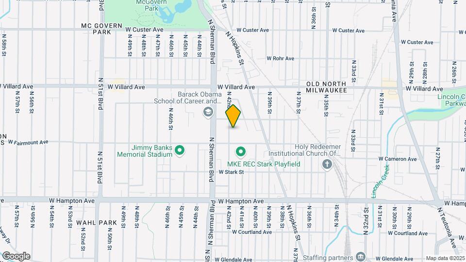 5034 N 42nd St Map and Location Details