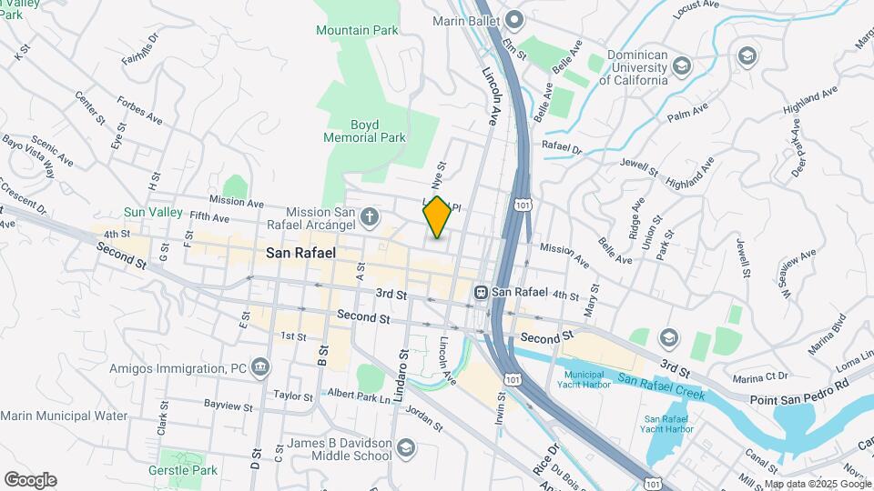 828 Fifth Ave Map and Location Details