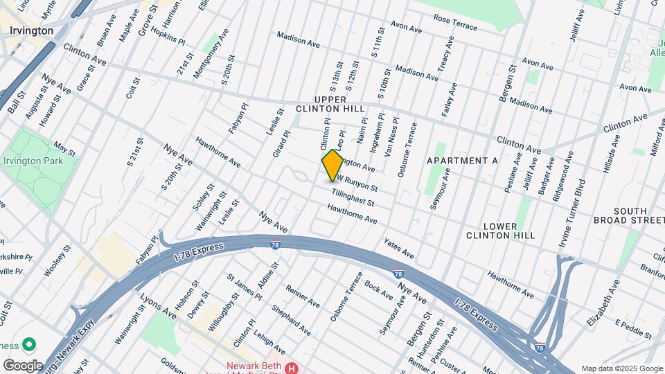 79-83 Tillinghast St Map and Location Details
