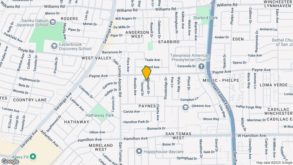 1311 Klamath Dr Mapa y Detalles de la Ubicación