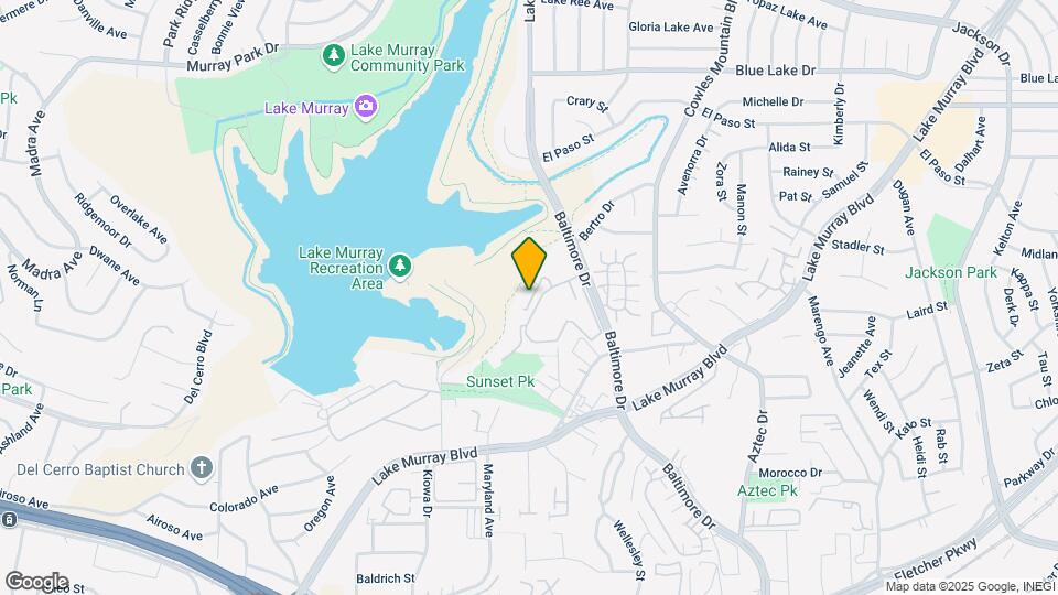 5706 Baltimore Dr Map and Location Details