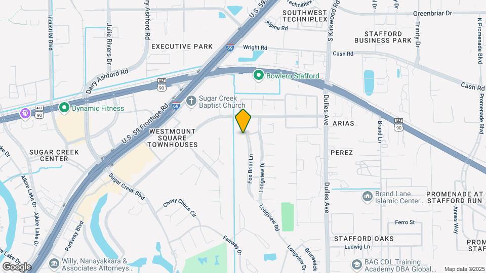 314 Fox Briar Ln Map and Location Details