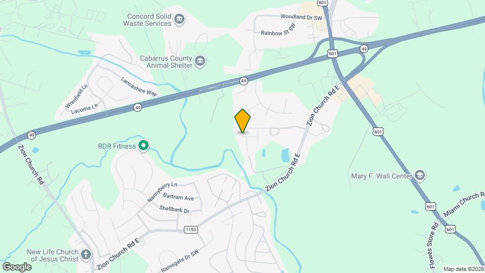 235 Aershire Ct Mapa y Detalles de la Ubicación