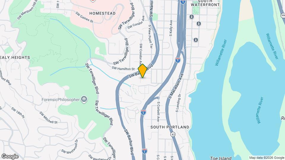 4626 SW Condor Ave Map and Location Details