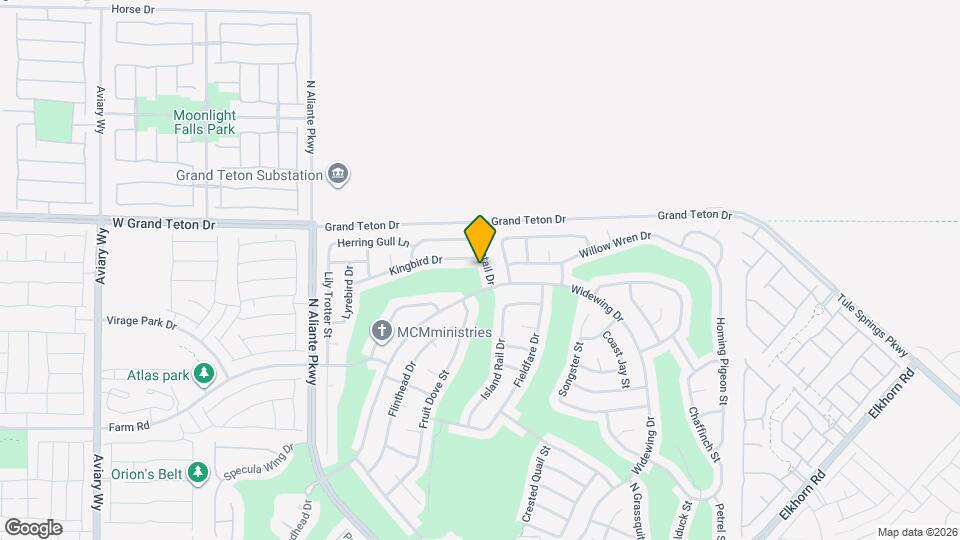 7925 Fantail Dr Map and Location Details