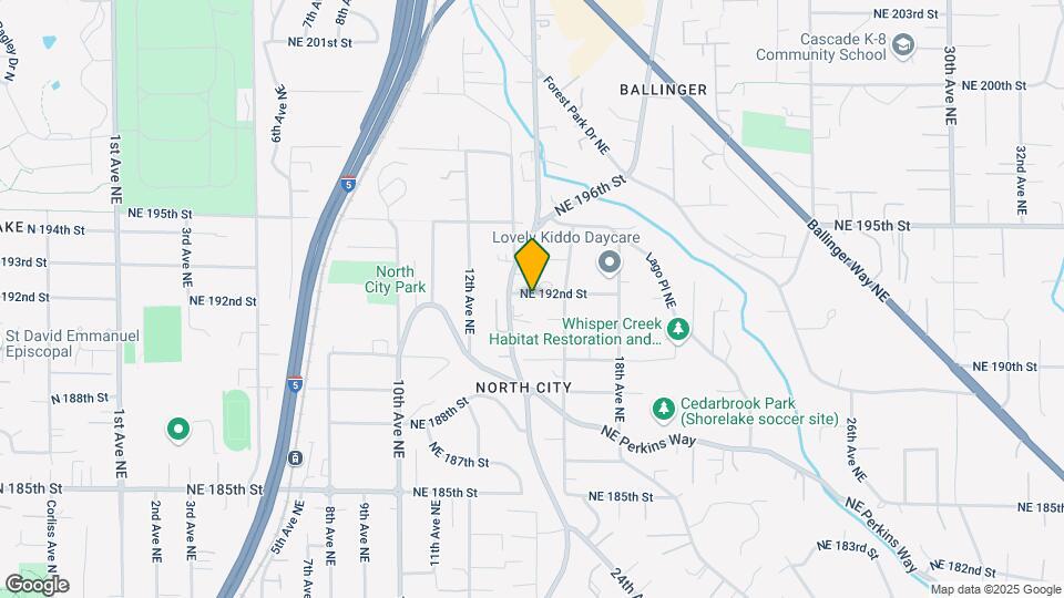 1519 NE 192nd St Map and Location Details