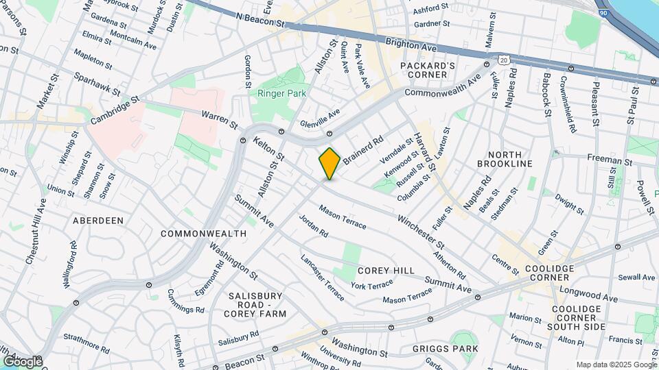 264 Kelton St-Unit -GNC18 Map and Location Details