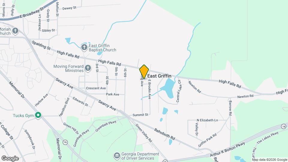 218 Irving Ave Map and Location Details