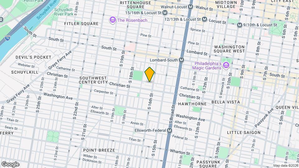1604 Catharine St Map and Location Details