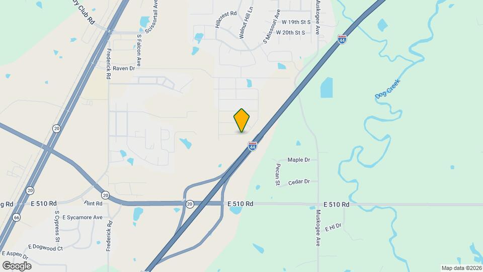 1001 W Fargo Dr Map and Location Details