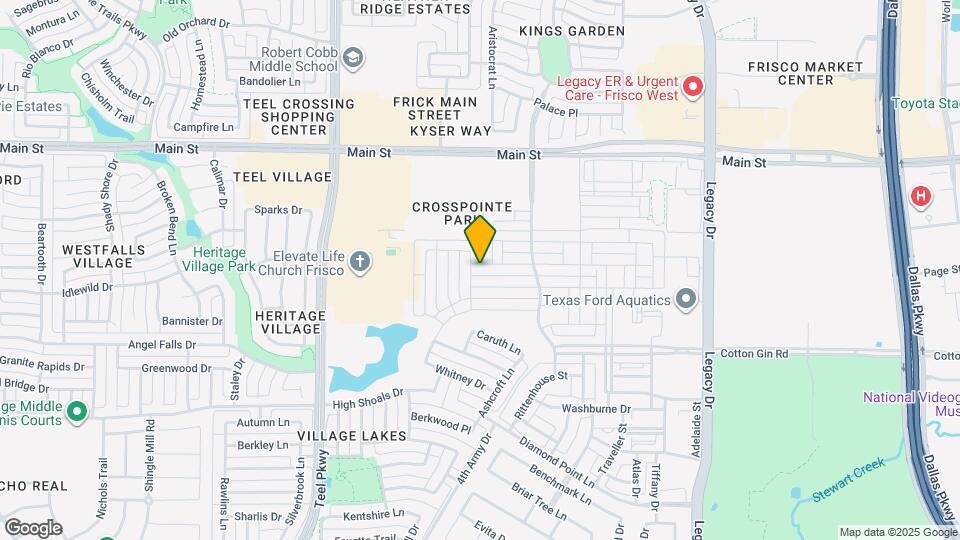 3531 Harvest Ln Map and Location Details