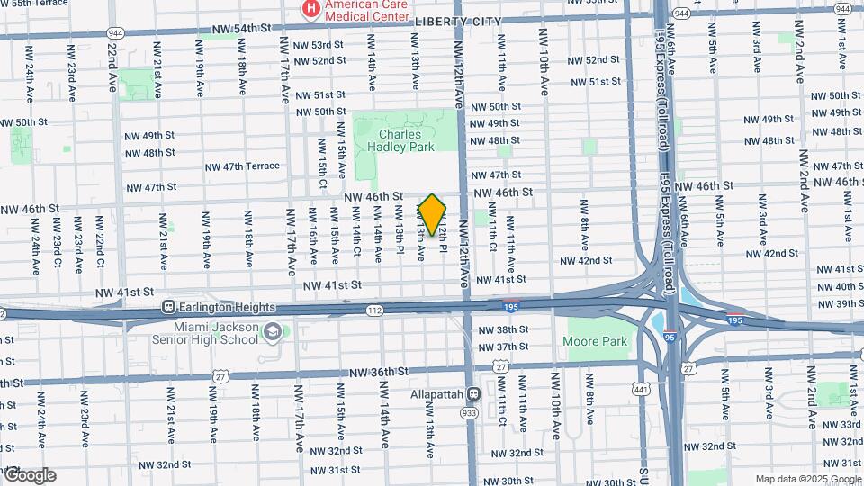 1275 NW 43rd St Map and Location Details