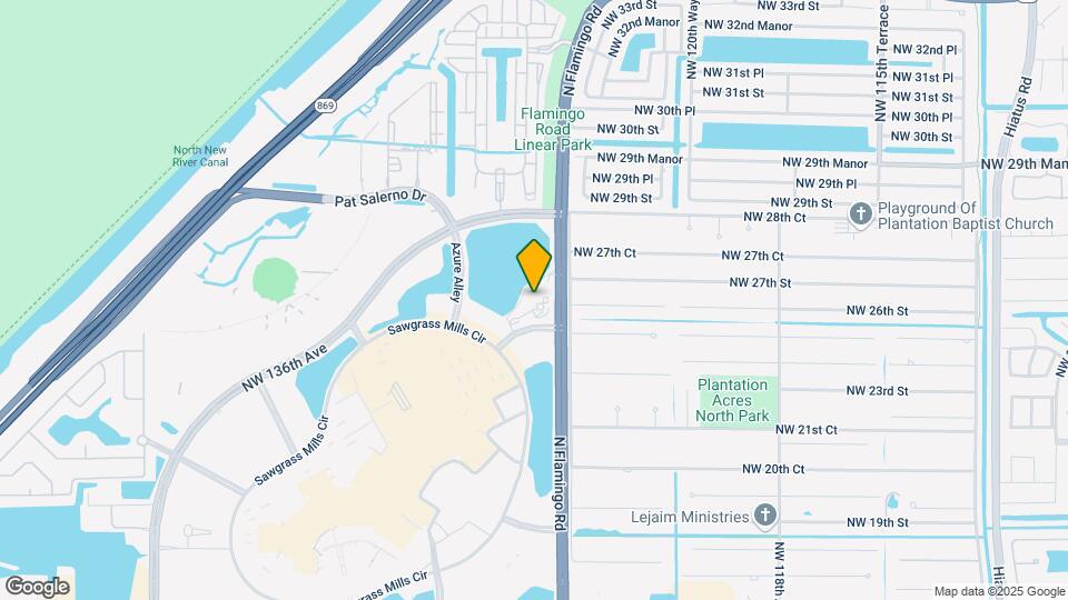 2681 N Flamingo Rd Map and Location Details