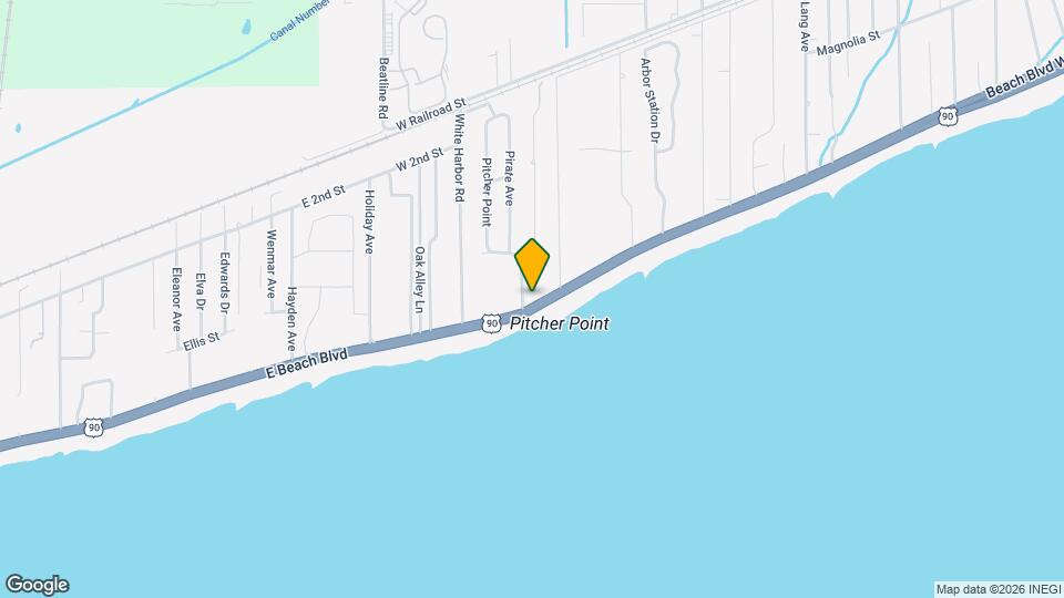 996 Beach Blvd W Mapa y Detalles de la Ubicación