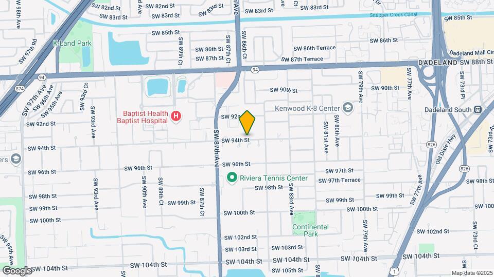 8475 SW 94th St-Unit -314E Map and Location Details