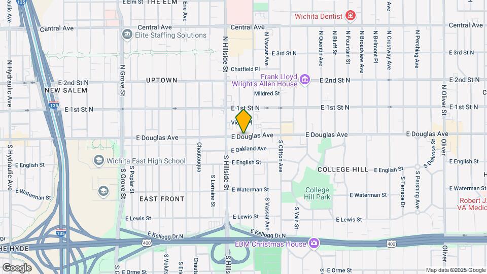 3223 E Douglas Ave Map and Location Details