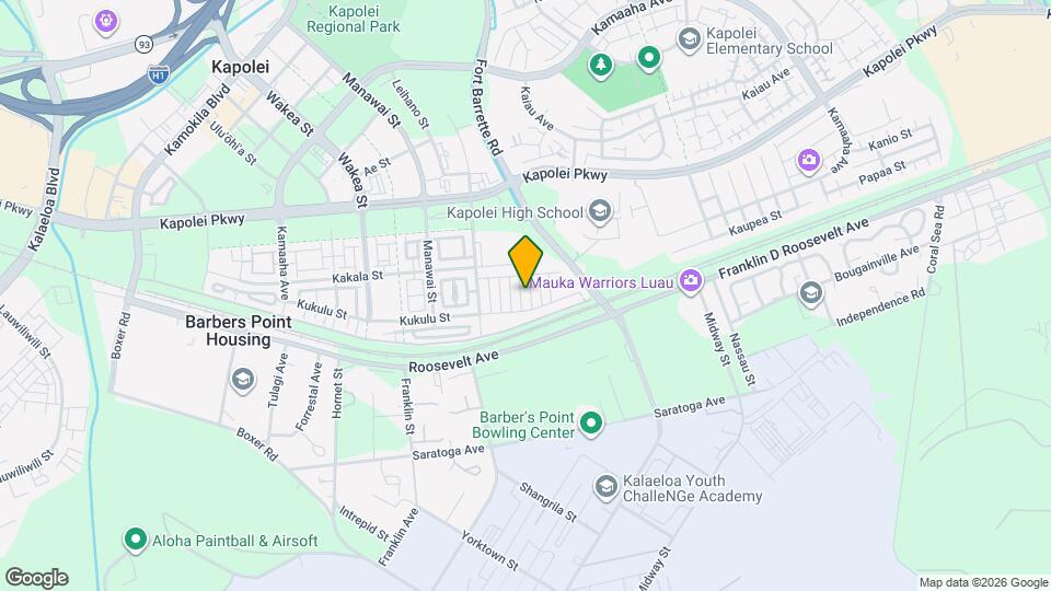 414 Malamalama St Map and Location Details