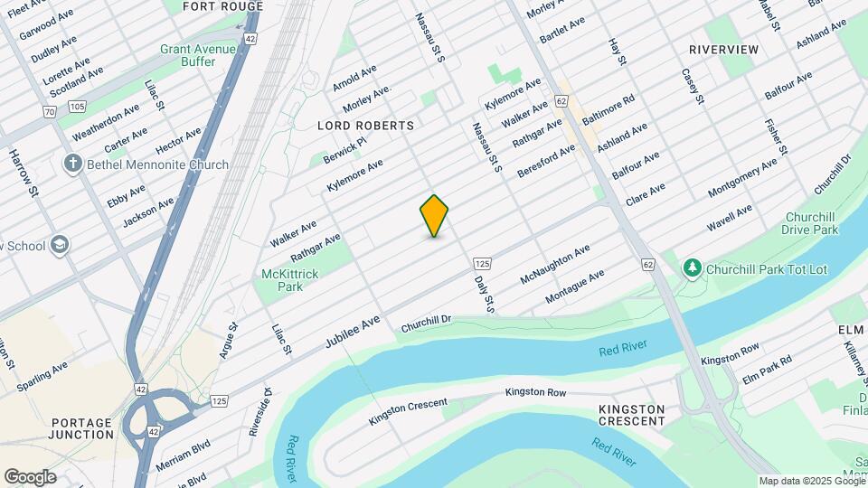 459 A Rosedale Ave Map and Location Details