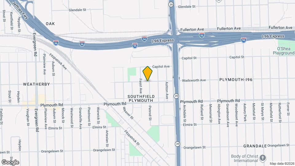 11741 Penrod St Map and Location Details