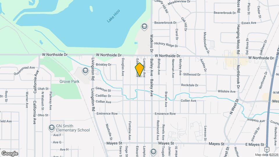 3726 Edwards Ave Mapa y Detalles de la Ubicación
