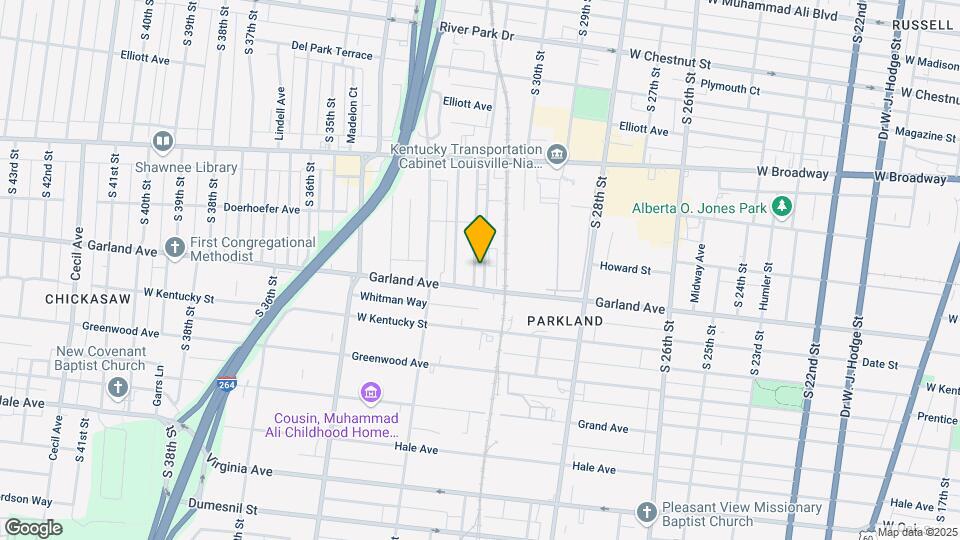 831 S 31st St Map and Location Details