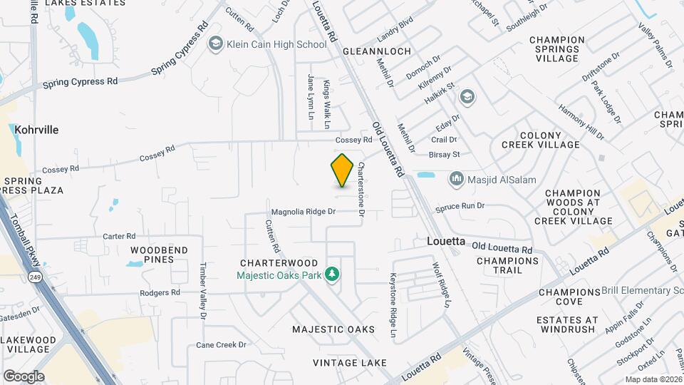 9422 Cedar Point Cir Map and Location Details