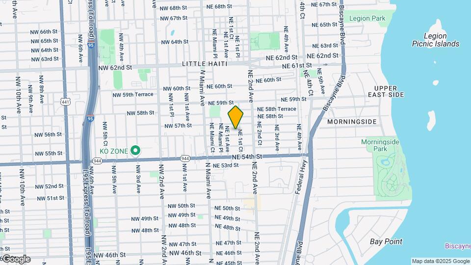 125-131 NE 56th St Map and Location Details