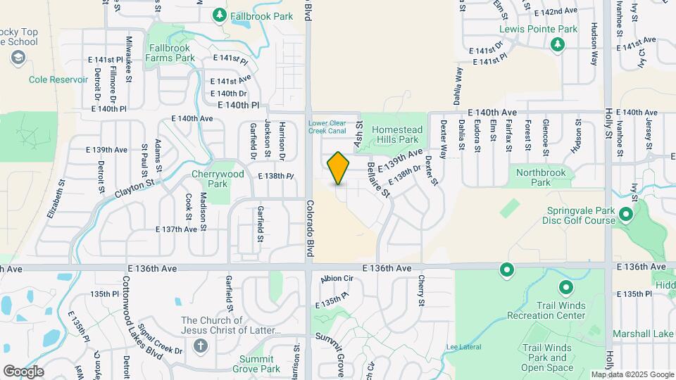 13800 Ash Cir Map and Location Details