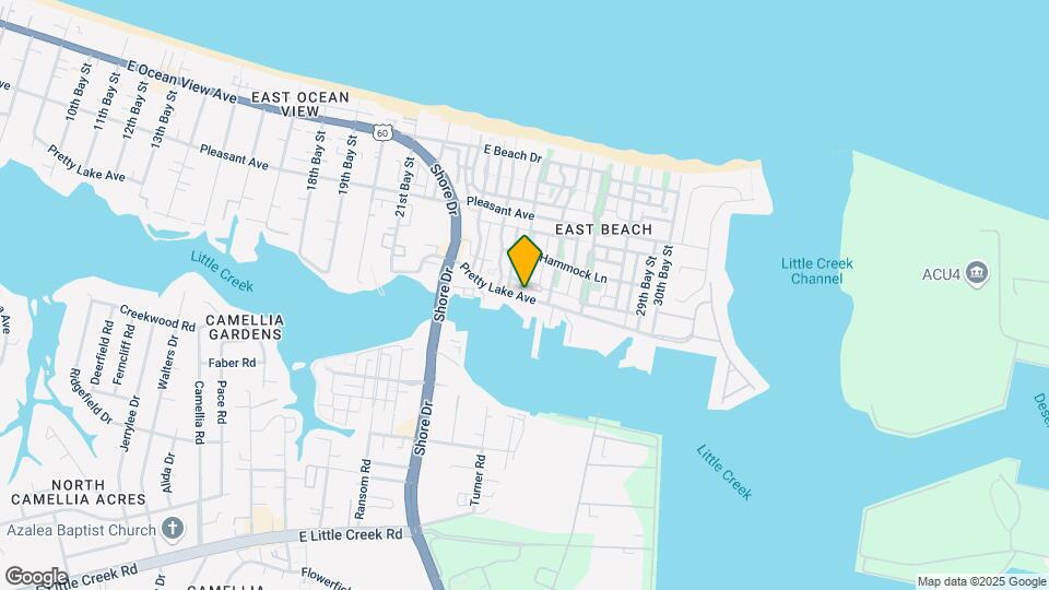 East Beach Villas Mapa y Detalles de la Ubicación