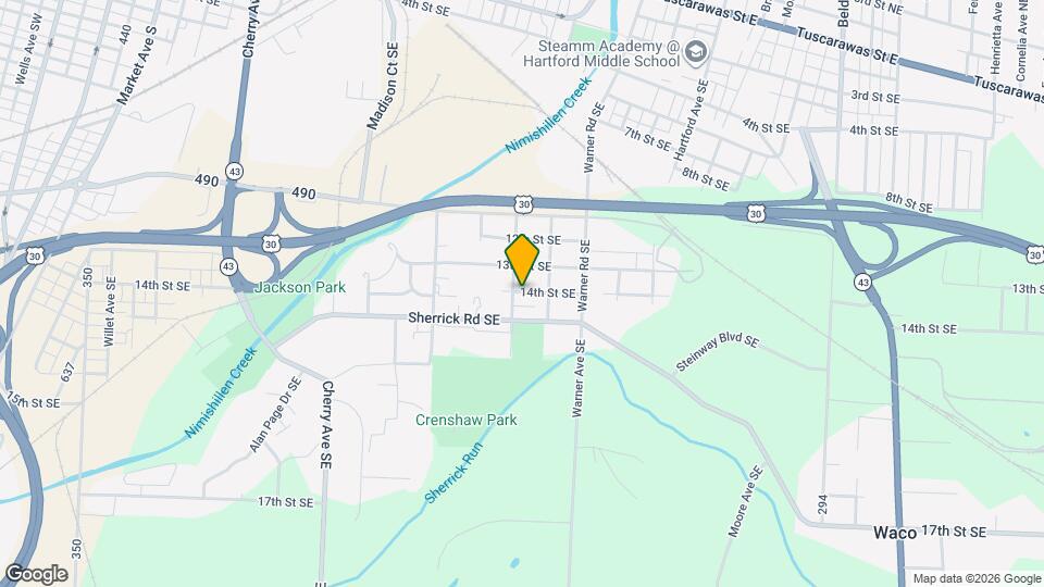 1504 14th St SE Map and Location Details