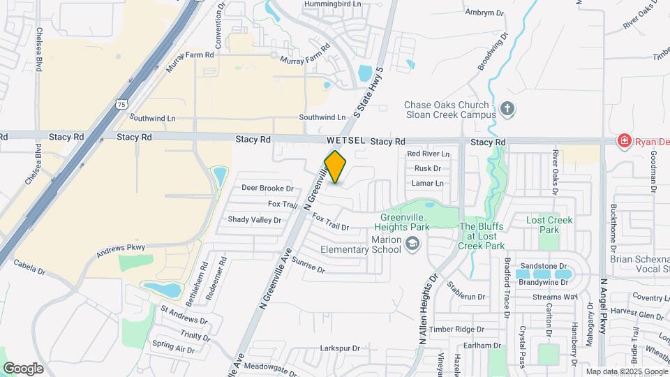 1014 MJ Brown St Map and Location Details