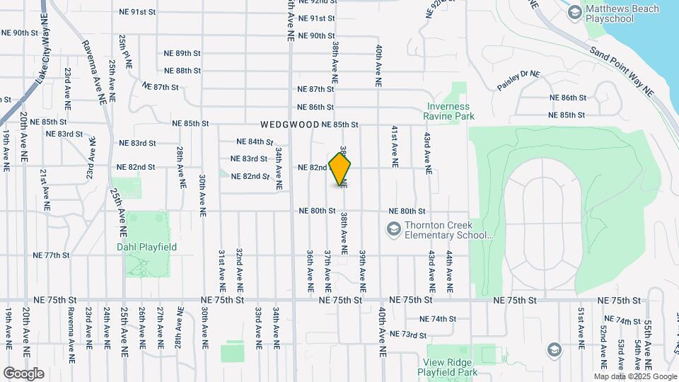 8029 38th Ave NE Map and Location Details