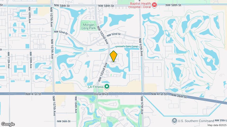 9947 NW 47th Terrace Map and Location Details