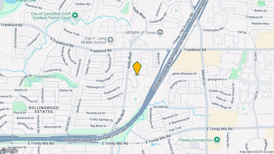 2992 Harbinger Ln Map and Location Details