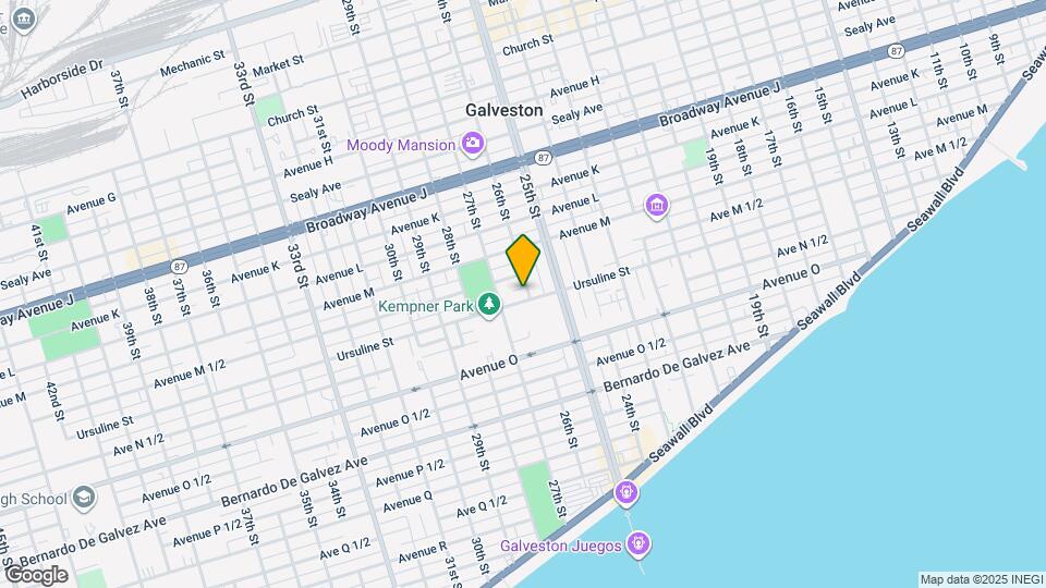 2602 Ursuline St Map and Location Details