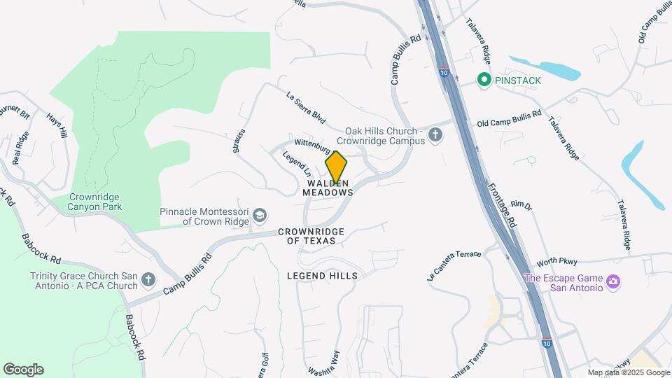 6622 Shady Bend Dr Map and Location Details