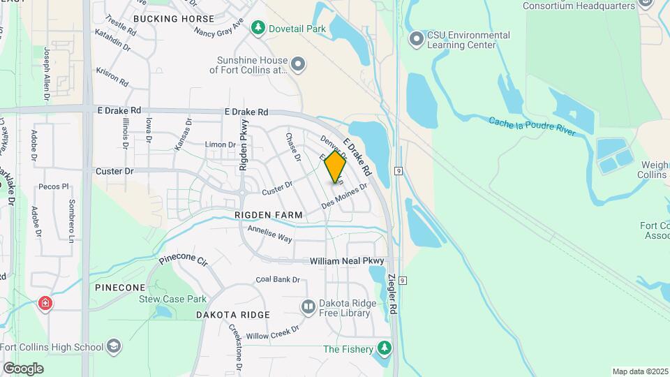 2810 Breton Way Map and Location Details