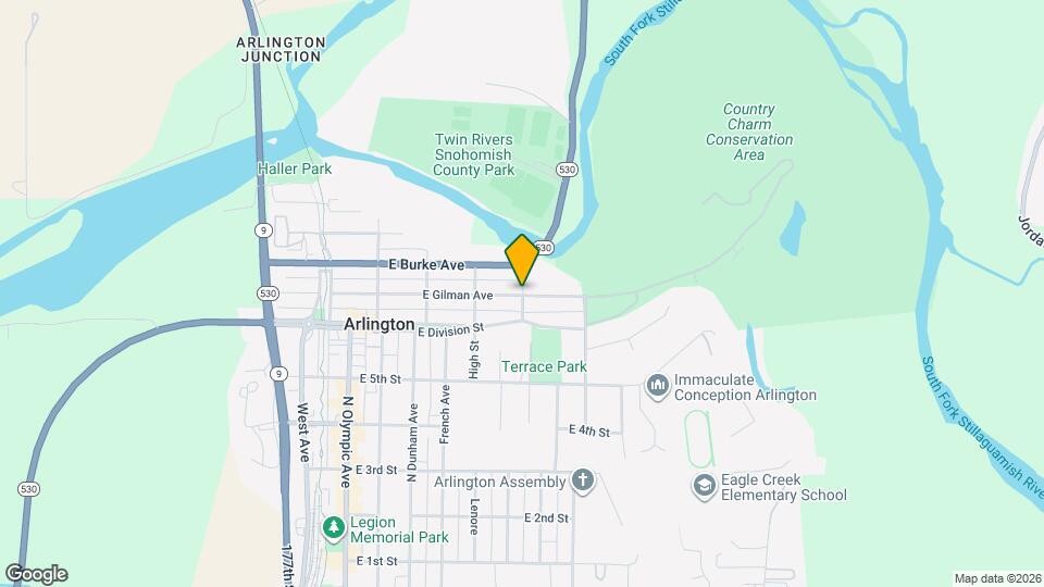 8726 E Gilman Ave Map and Location Details