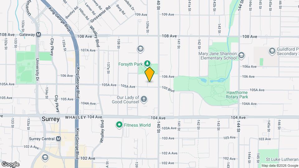 13963-13105 105 Blvd Map and Location Details