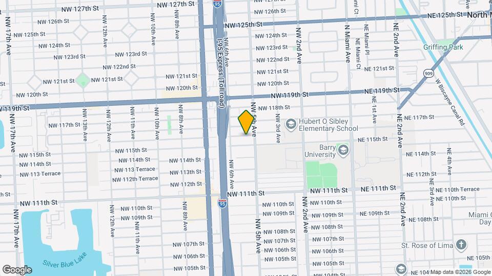 530 NW 116th St Map and Location Details