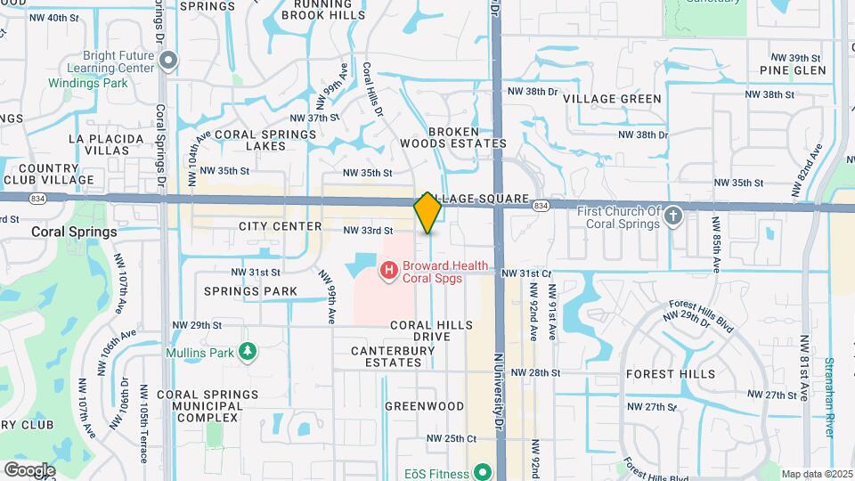 3281 Coral Hills Dr Map and Location Details