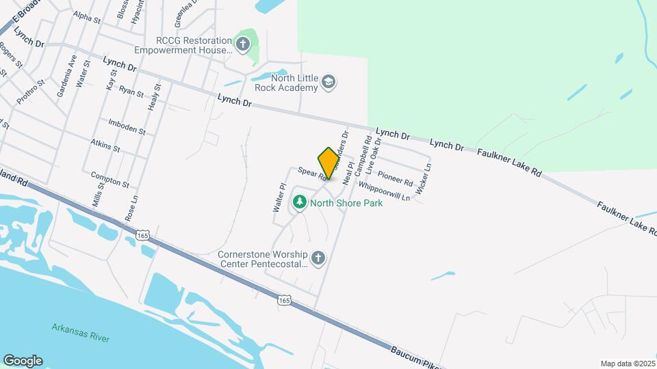 123 Saunders Dr Map and Location Details