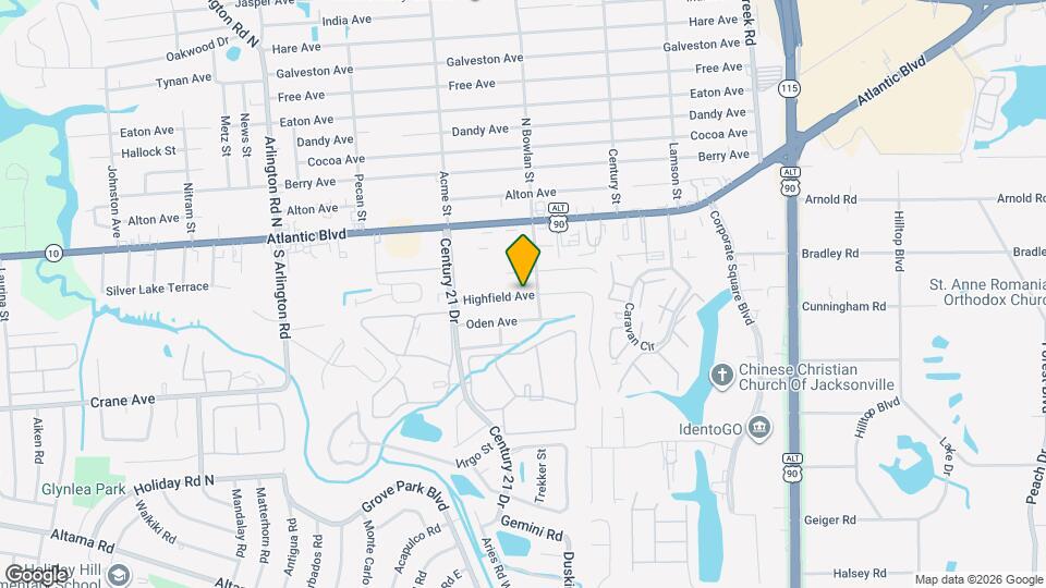 8535 Highfield Ave Map and Location Details