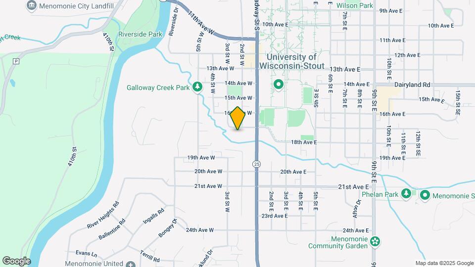 The Heights Menomonie - Student Living Map and Location Details