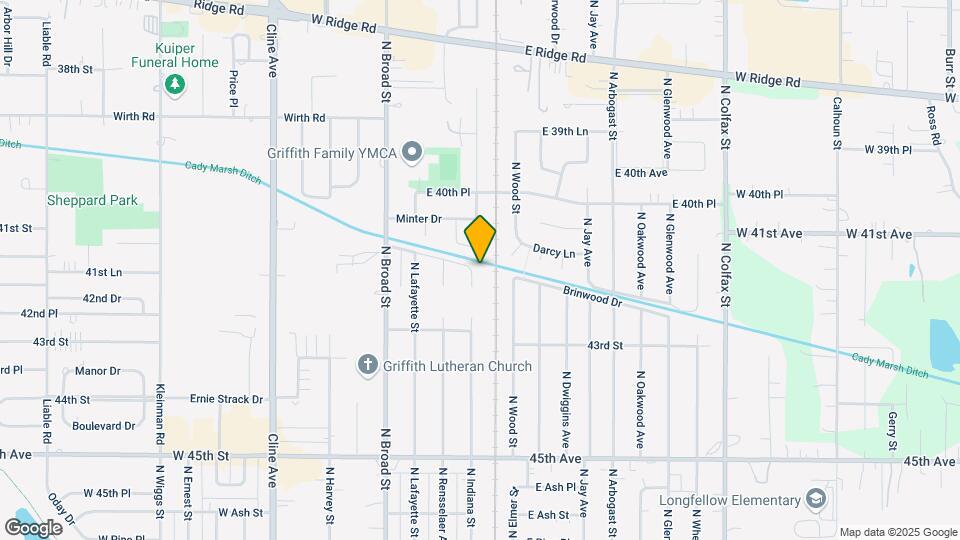 1213 N Indiana St, Unit 4A Map and Location Details